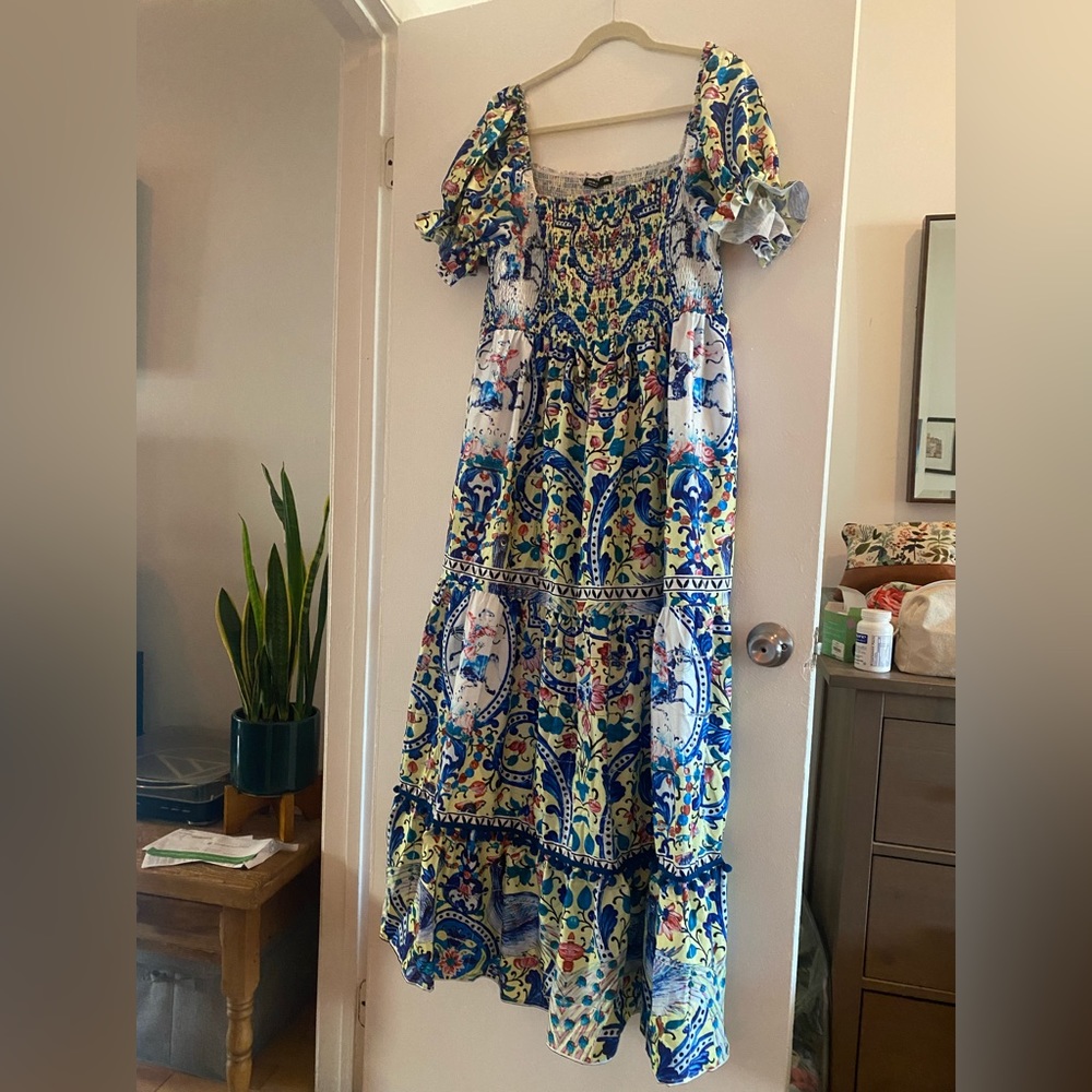 Shein Boho Maxi Dress